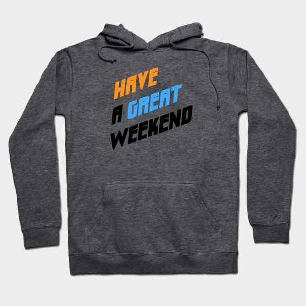 Weekend Shirt Hoodie by Creative Haus